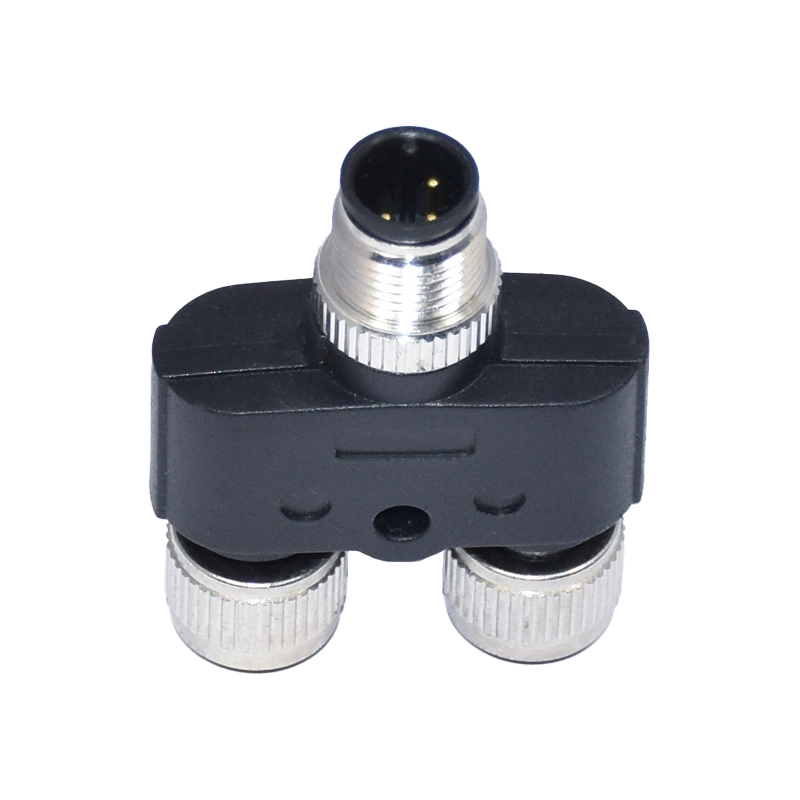 M5 M8 M12 Cable de alimentación conector impermeable IP67 para el PVC Cable Jack