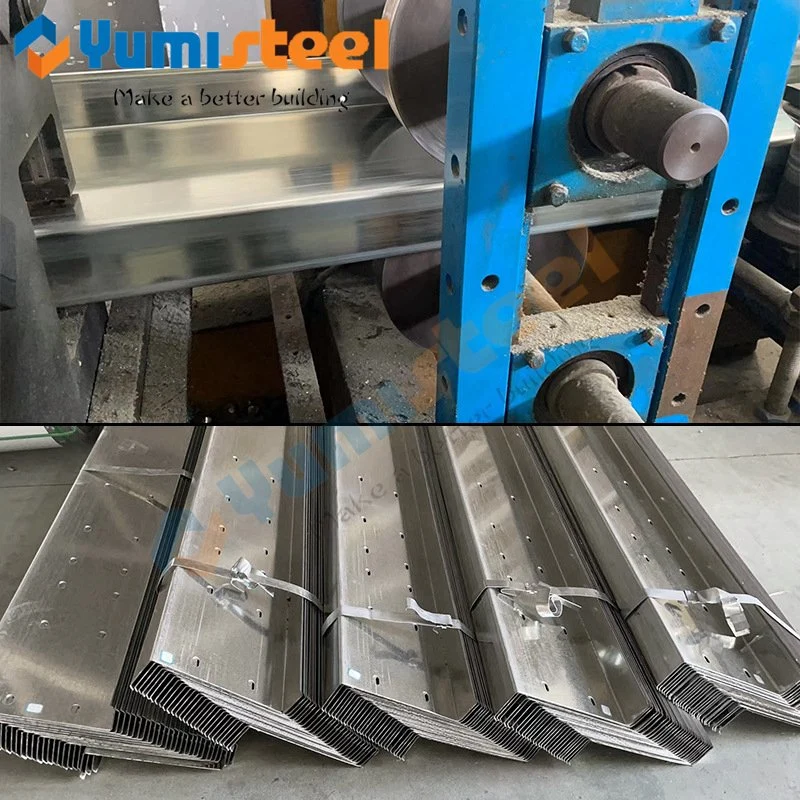 Z estructura de acero Purlins Multi-Purpose Hot-rolled/Cold-formed/Z-shaped Acero galvanizado/Painted/Construction/Solar Bracket/techo/Canal de acero