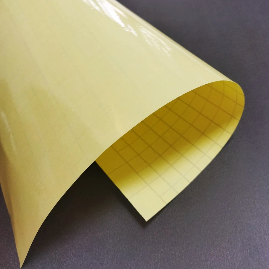 La película de montaje con adhesivo de doble cara PVC transparente película laminación