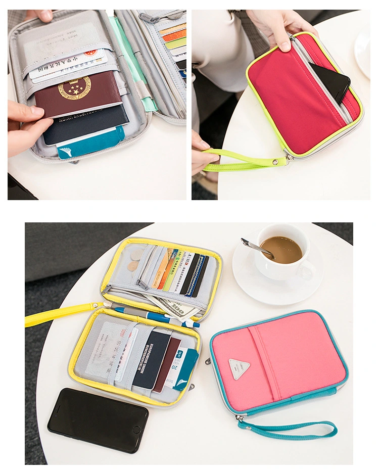 Cute Card Wallet Personalized Passport Cover Holder Case