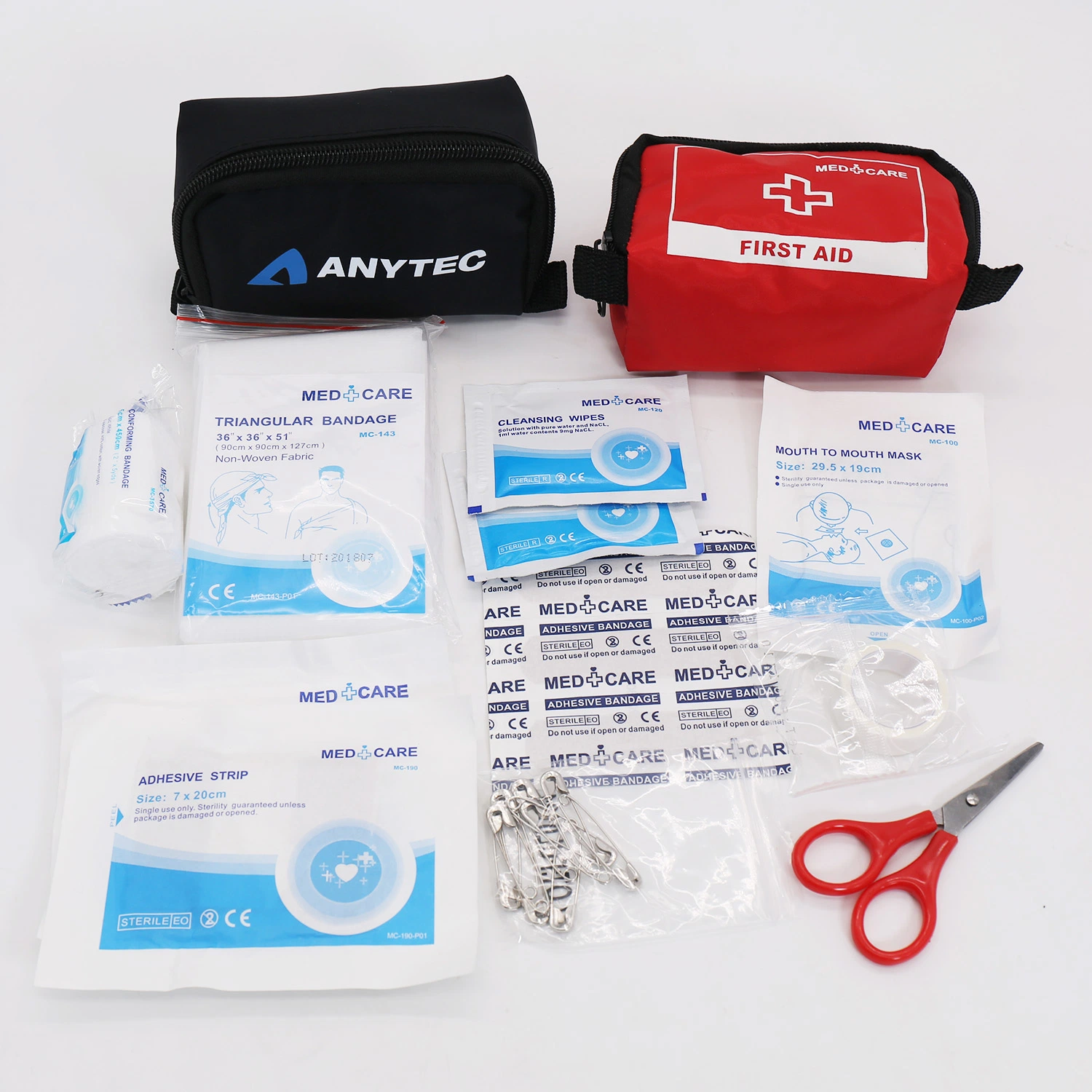 FDA ISO Ce OEM Original Factory Hot Sale Custom Home Emergency Portable First Aid Kit