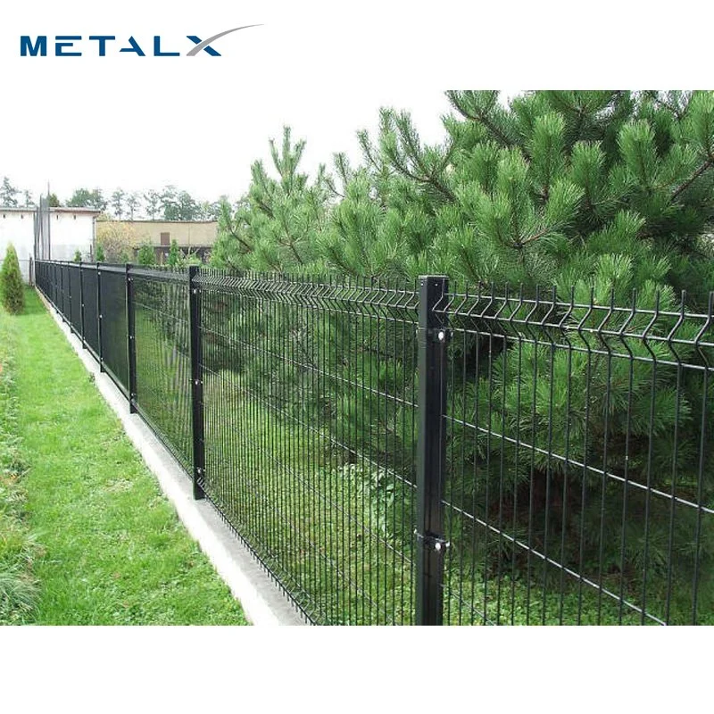 China Supplier Welded Wire Garden Fence 3D Welded Panel Products