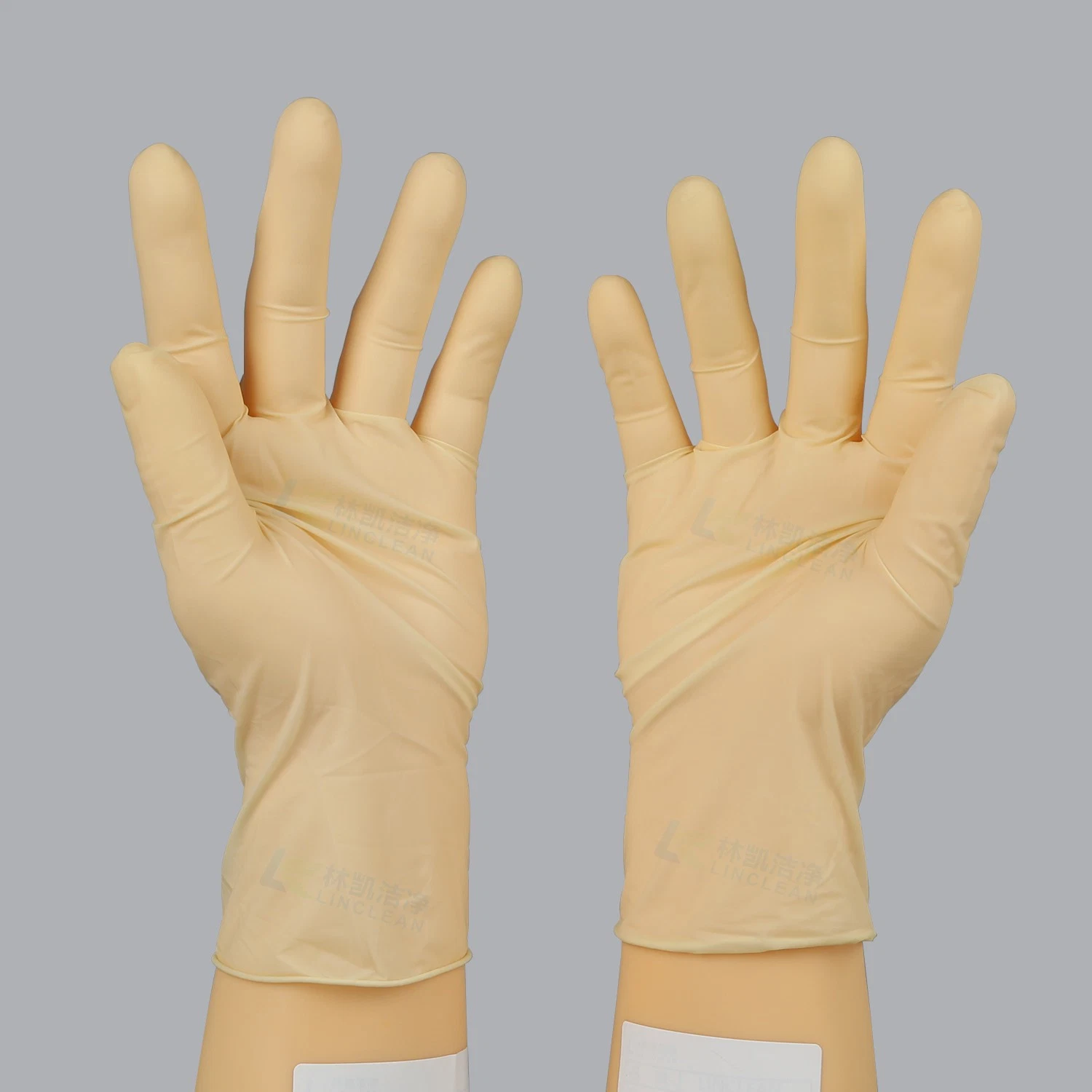 Latex Disposable Powdered Non Sterile Textured Natural Rubber Gloves