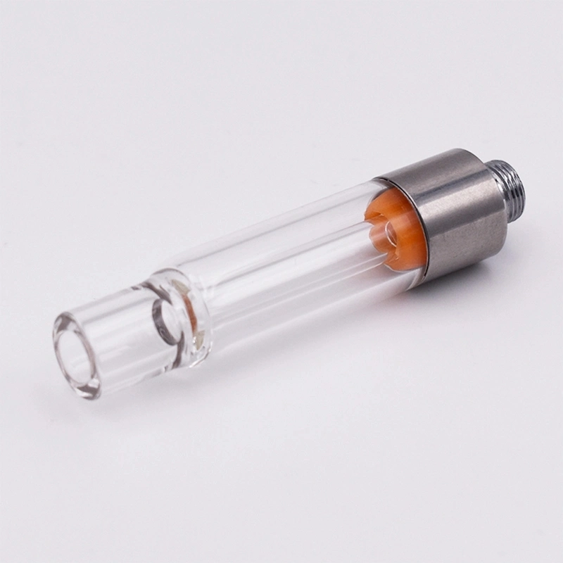 0.8/1ml Full Ceramic Coils Glass Tank Atomizer Vape Cartridge Pure One Vape Pen Cartridge