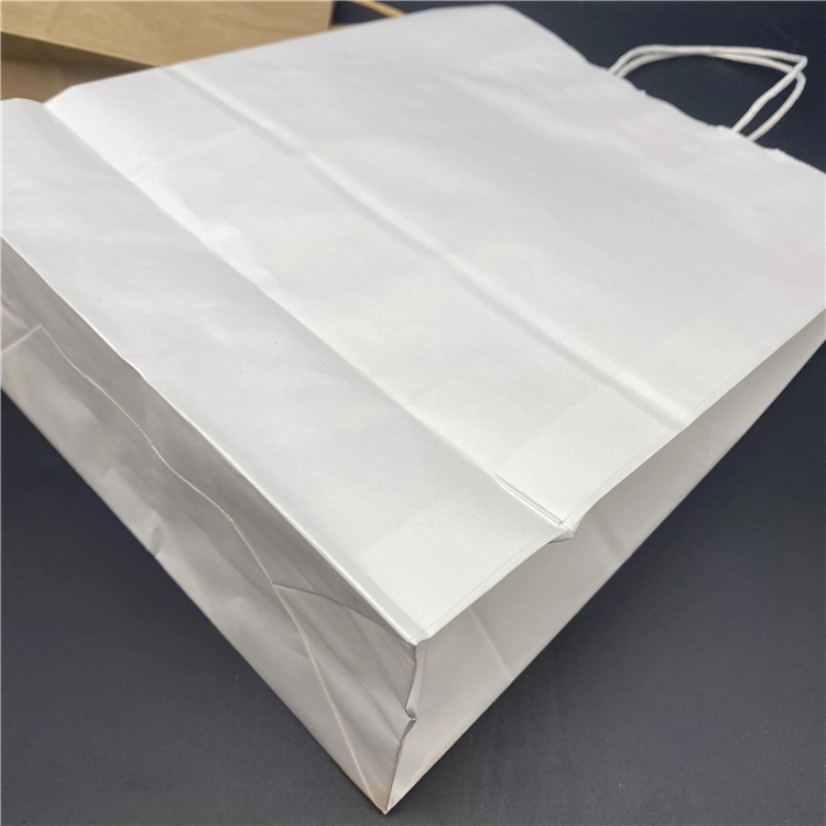 Disposable Paper Gift Bag Shopping Kraft Paper Bag with Handle