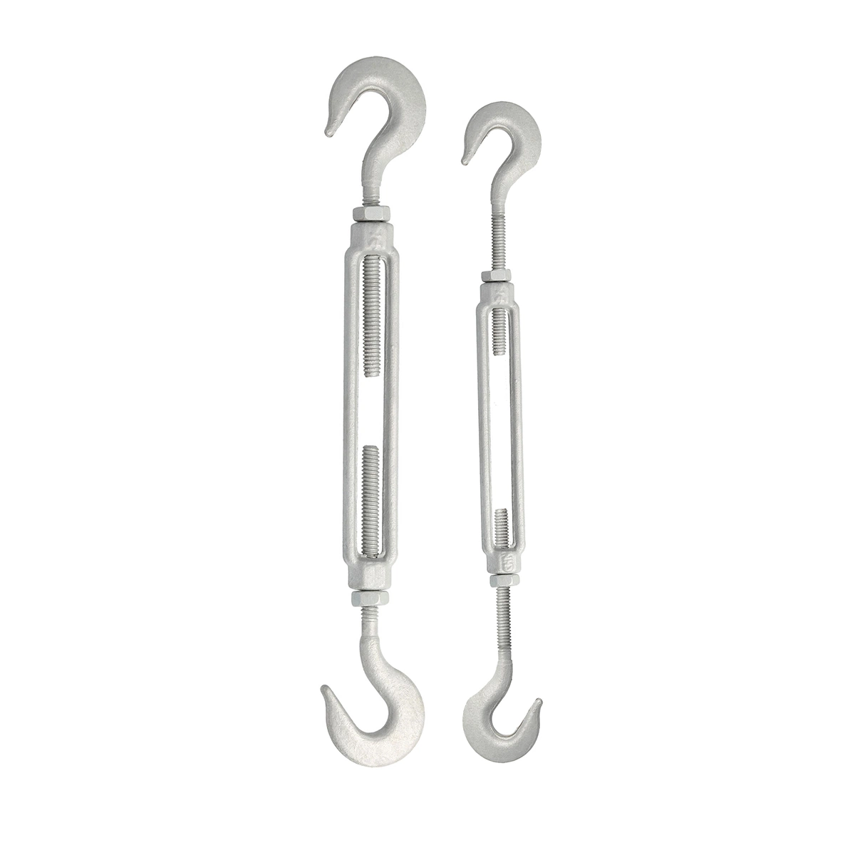 Hardware Rigging Hot DIP Galvanized Carbon Steel Drop Forged Us Type Rigging Screw Turnbuckle with Hook Hook