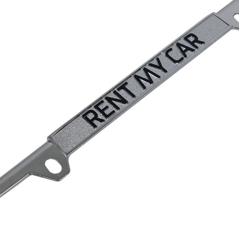 Zinc Alloy Die Casting for Auto License Plate Frame