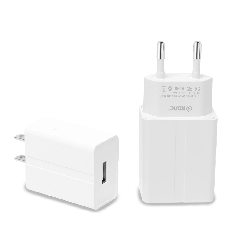 5W 10W 12W 5V1a 5V2a 5V2.4A Fast Charging Adapter Wall Universal Mobile Charger