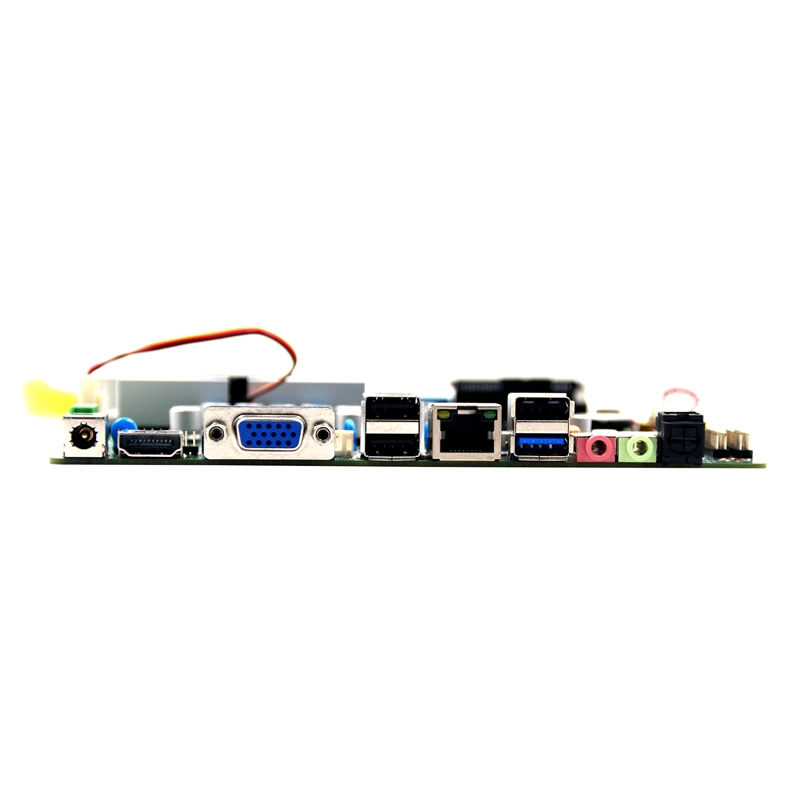 J1900 DDR3 placa PC SATA SSD Mini PC Motherboard Emmc 6COM Msata VGA HD-Mi LVDS 8USB Mini Barebone PC