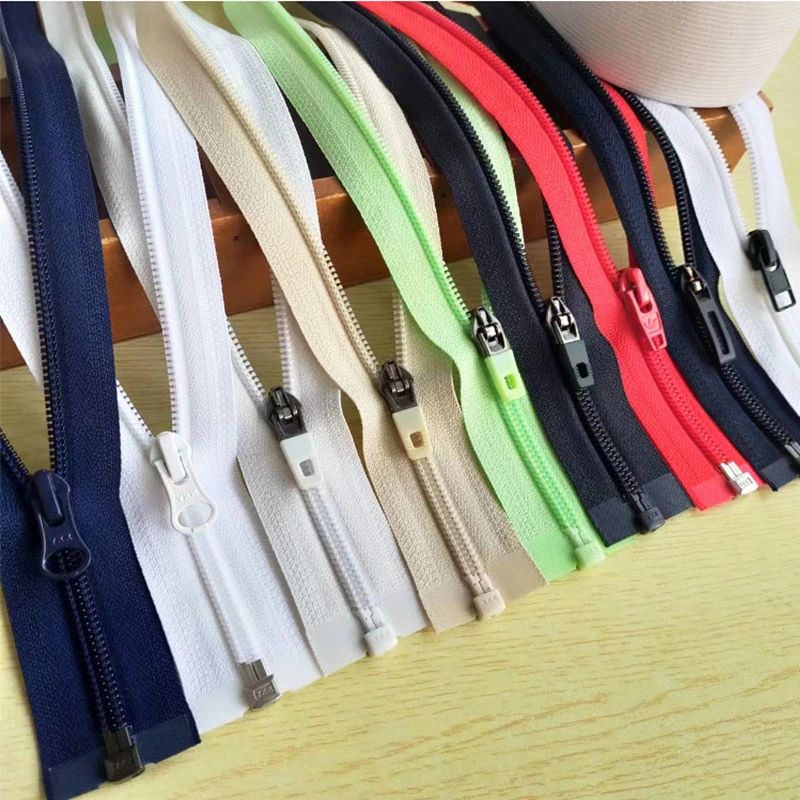 Zipper Wholesale/Supplier 3# Open End Colorful Custom Invisible Nylon Zipper for Garments Pants and Luggage Bags