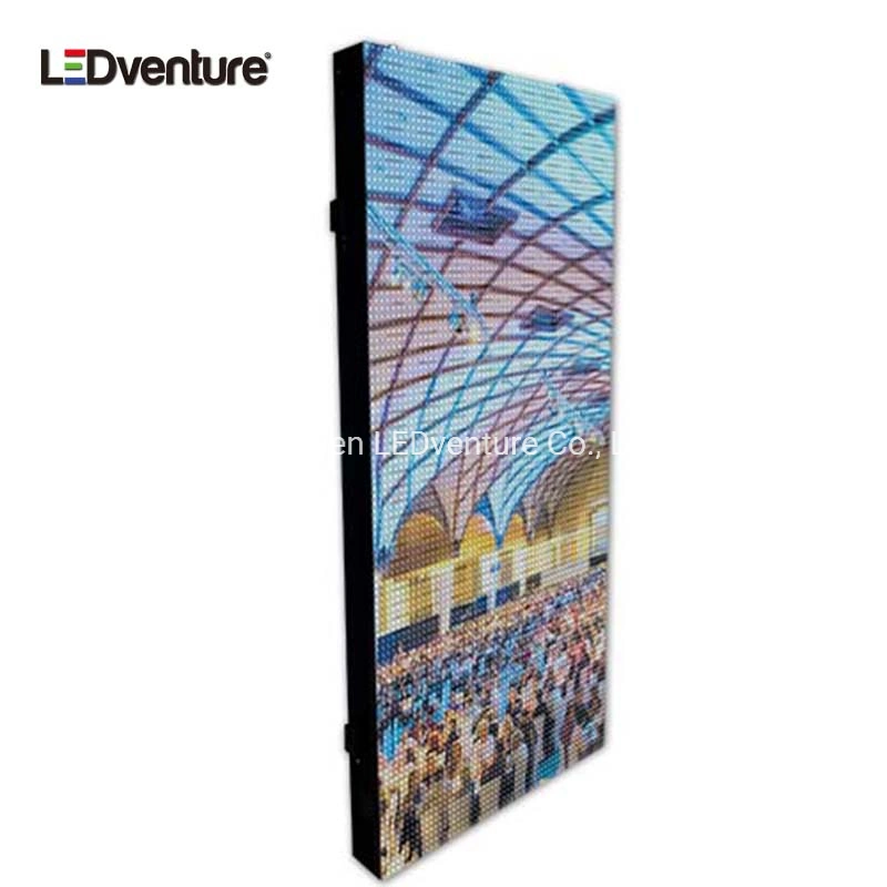 Outdoor Mesh Rental Full Color P8.9 LED Curtain LED Display Screen