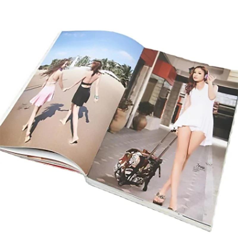 A4 Color Moda Soft Cover Magazine Libro