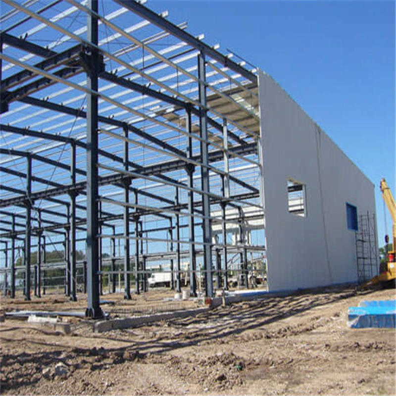 Prefabricated Modern Design Ready Made Steel Construction Structure Warehouse