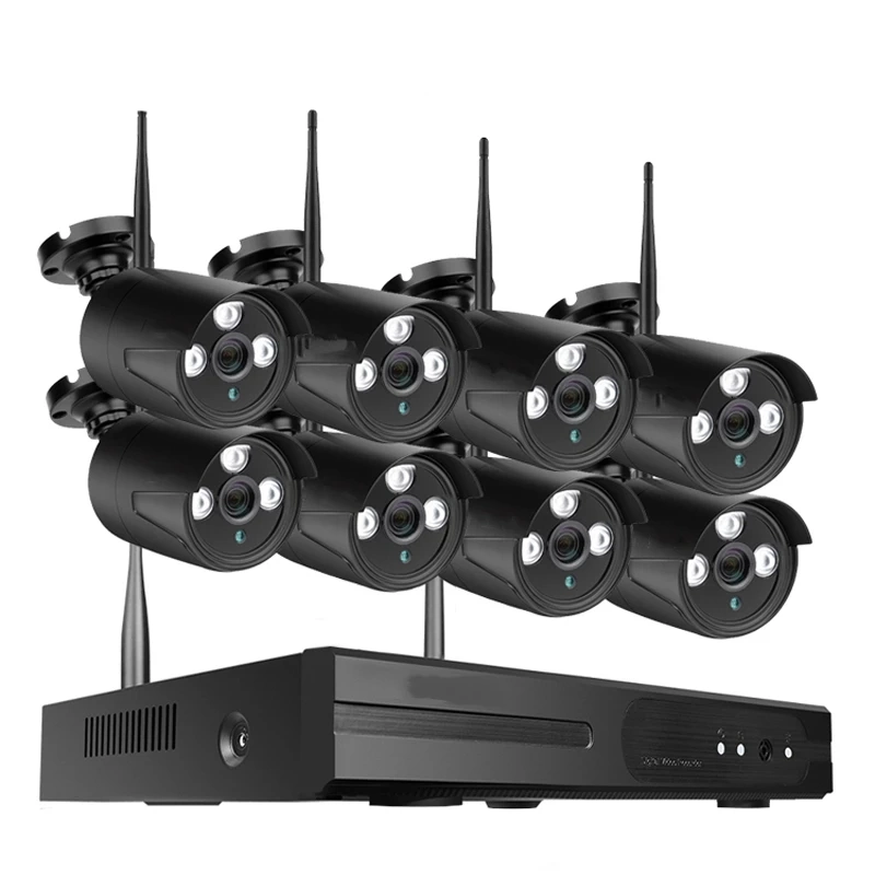 Outdoor WiFi CCTV Camera Kit 8CH Wireless Video Surveillance System