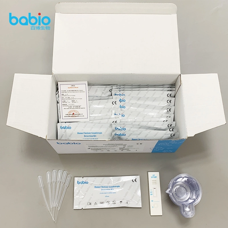 High quality/High cost performance HCG Pregnancy Test Cassette Kit Rapid Test