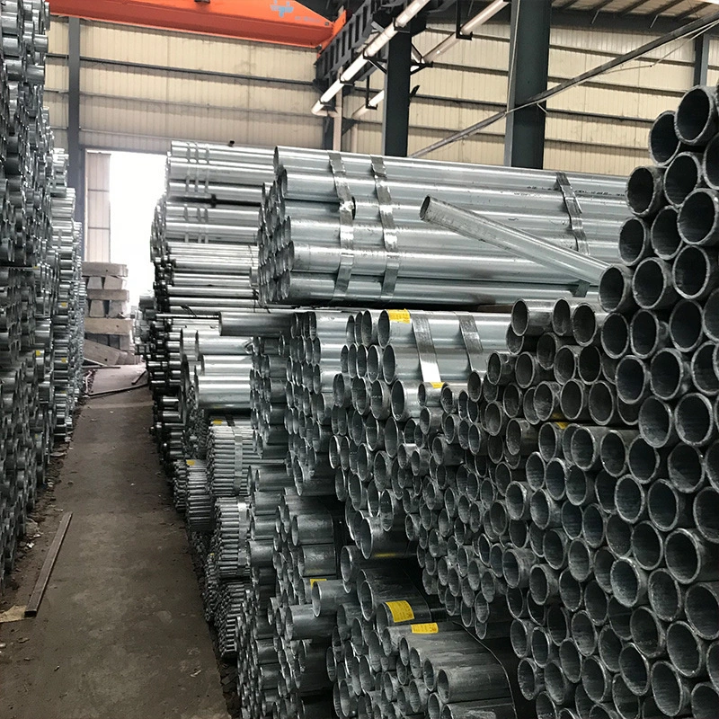 Gi 18 Gauge 15 mm Sch 40 4 Inch Hot DIP Galvanized Steel Pipe Zinc Coated Structural Steel Tube Pipe