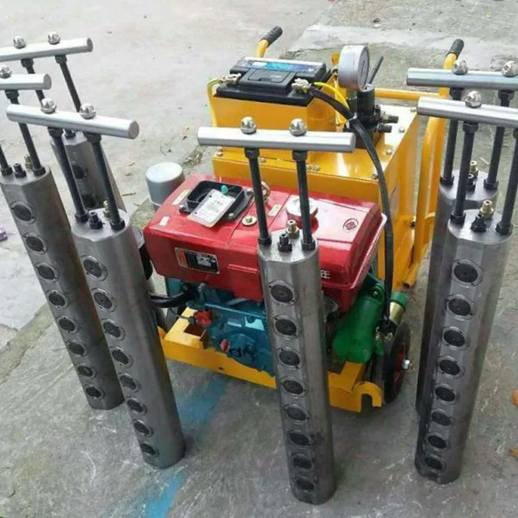 Easy Drilling Portable Hydraulic Piston Rock Stone Splitting Manual Rock Splitter