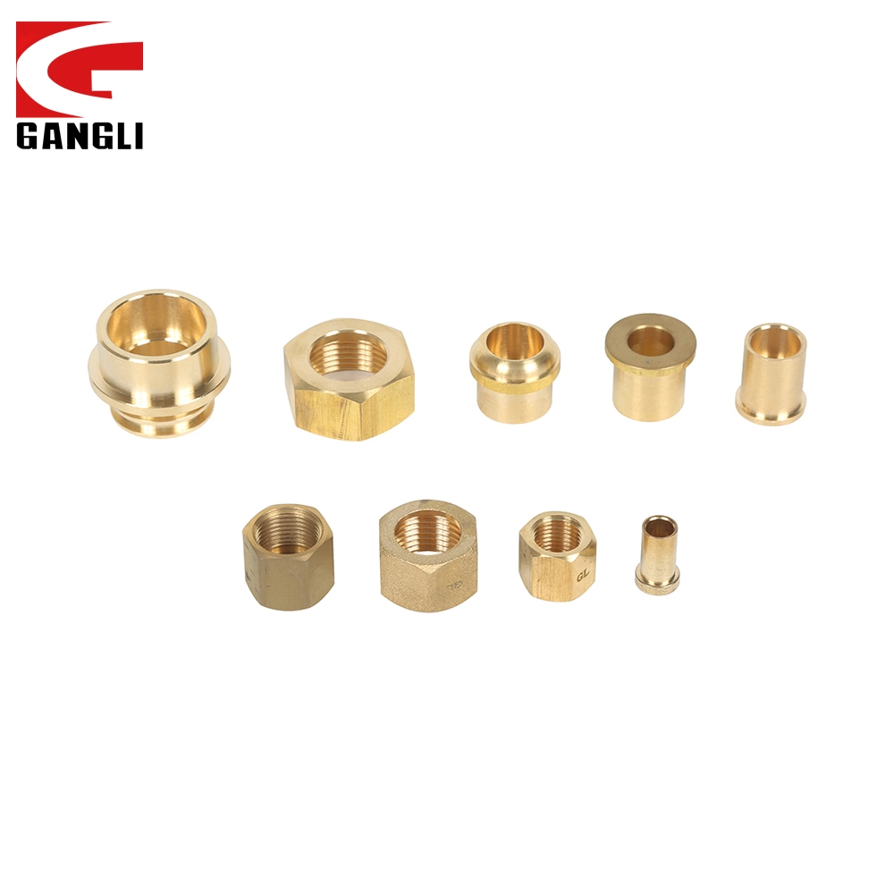 for Wholesale/Supplier China Gangli Factory Brass Parts Pipe Joint for HVAC System