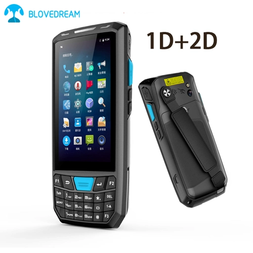 Rugged PDA Android Barcode Handheld Scanner with RFID Reader Terminal