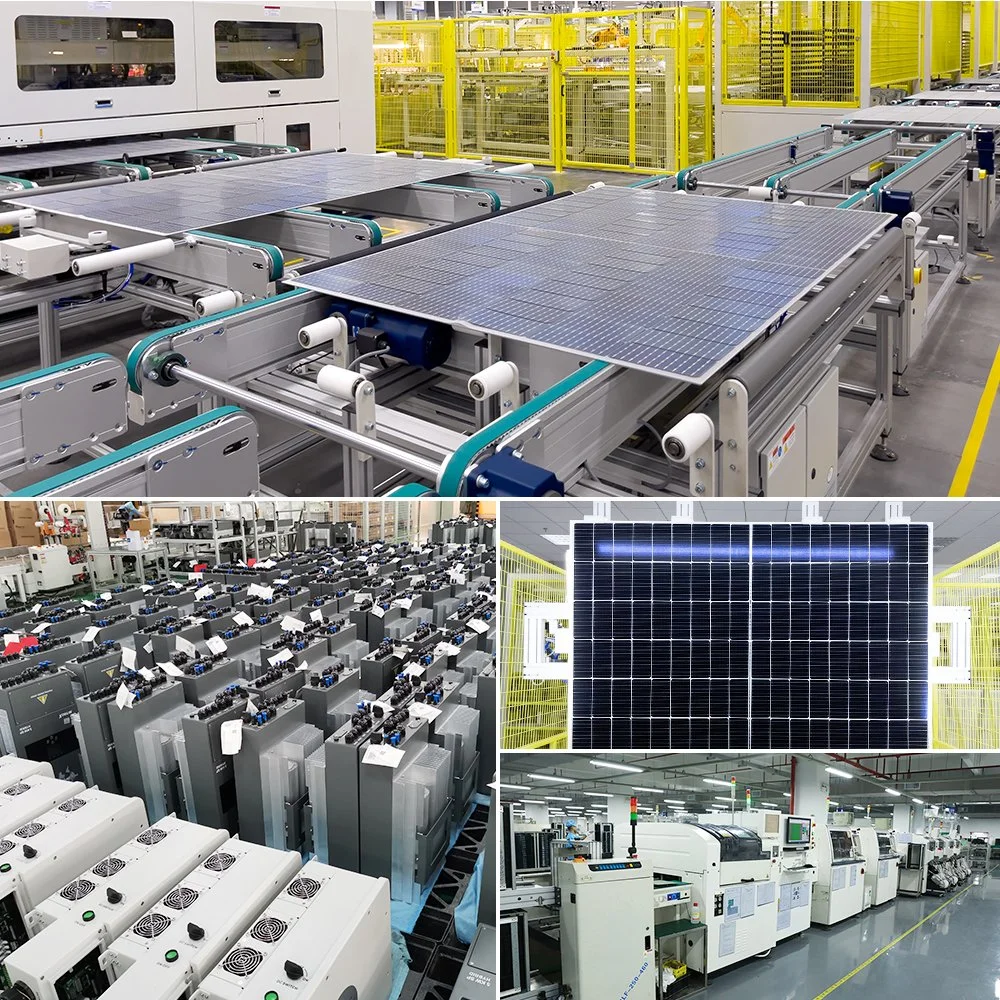 Completar el sistema de Energía Solar Fotovoltaica 5000W 8000W 10000W 5kw 10kw todo-en-uno de los paneles solares híbridos del Sistema de alimentación fuera de la red