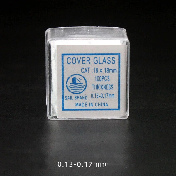 Laboratory Quartz Microscope Slide & Quartz Cover Glass Slide 22X22 Microscope Cover Slip Glass