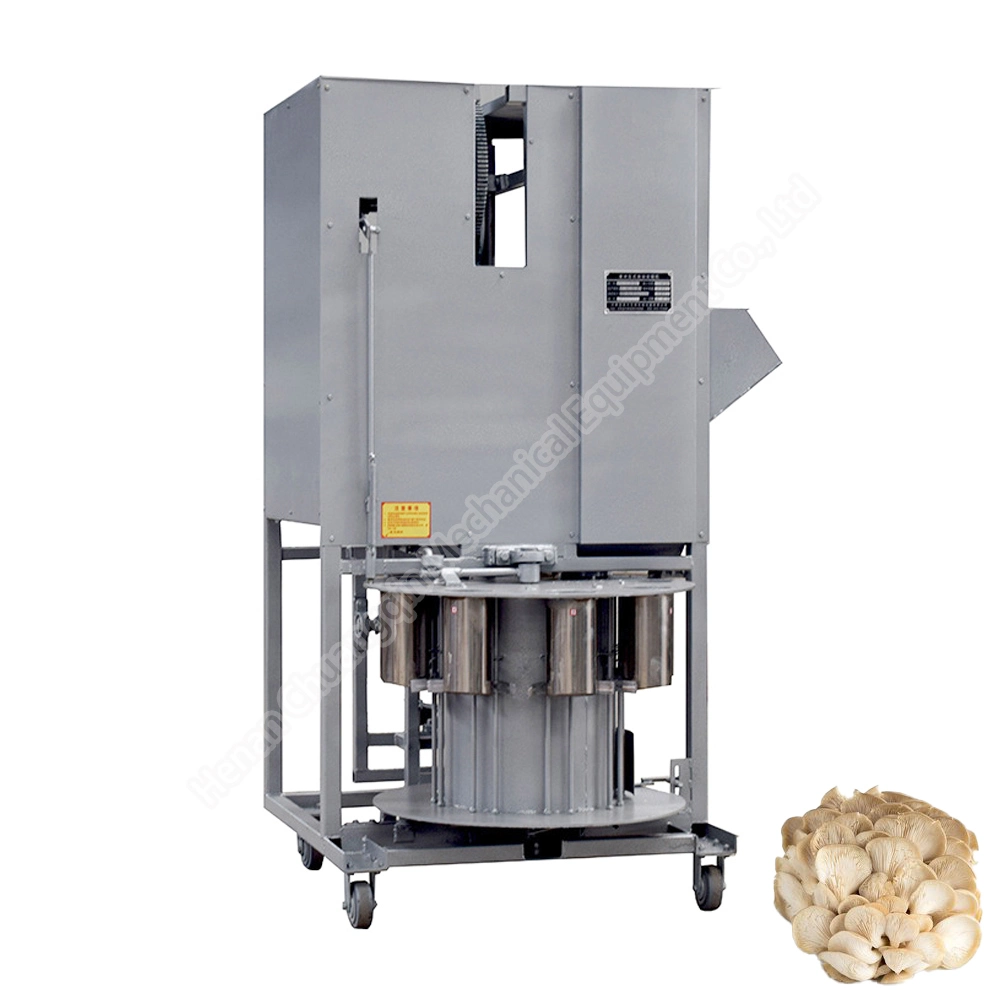 Pleurotus Eryngii Culture Medium Bag Filler Machine Mushroom Bag Hole Making Machine Oyster Mushroom Compost Bagging Machine