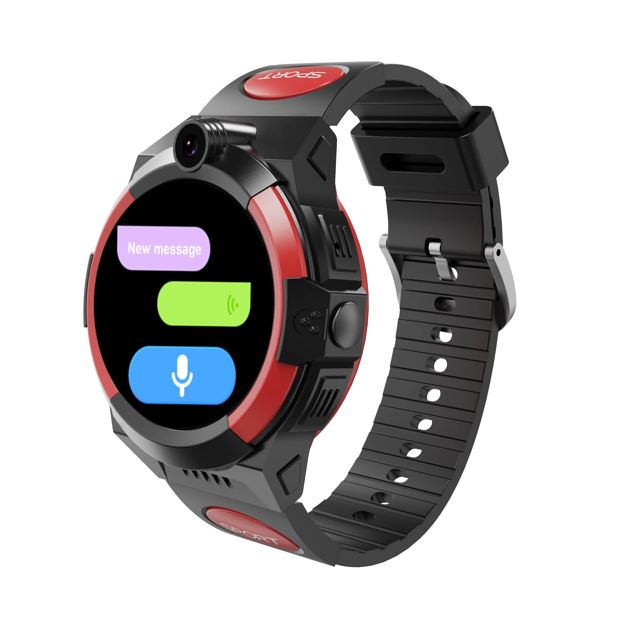 وصول جديد 4G IP67 مقاومة المياه Smart Watch Tracker Kids GPS Tracking (تعقب GPS) مع ميزة Listen-In (الاستماع) مكالمة فيديو D38