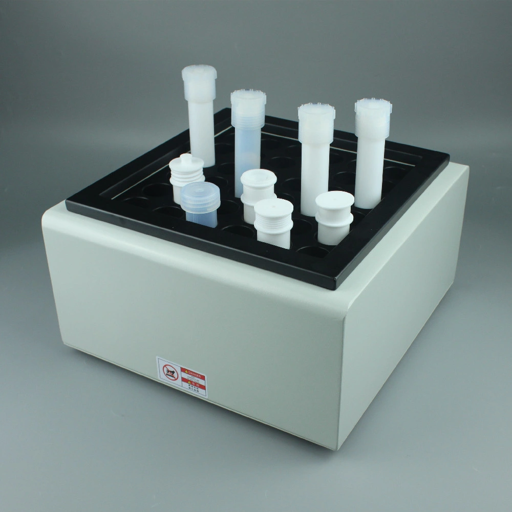 Xj-20 instrumento de la digestión de grafito con un alto Vidrio de borosilicato de tubo de digestión de pretratamiento de 50ml la coincidencia de la Digestión húmeda
