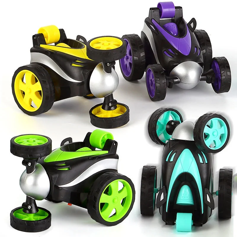 Control remoto inalámbrico Jstar Rolling alquiler de coche eléctrico Tumbling Kids Stunt Car