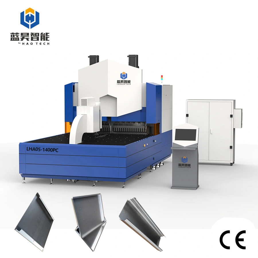 Fully Automatic 15 Axis CNC Sheet Metal Servo Bending Machine for Air Conditioning Refrigeration