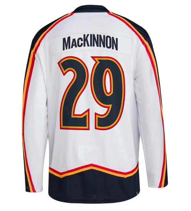 Deportes de sutura Hockey sobre hielo Jerseys Colorado 29 Nathan Mackinnon