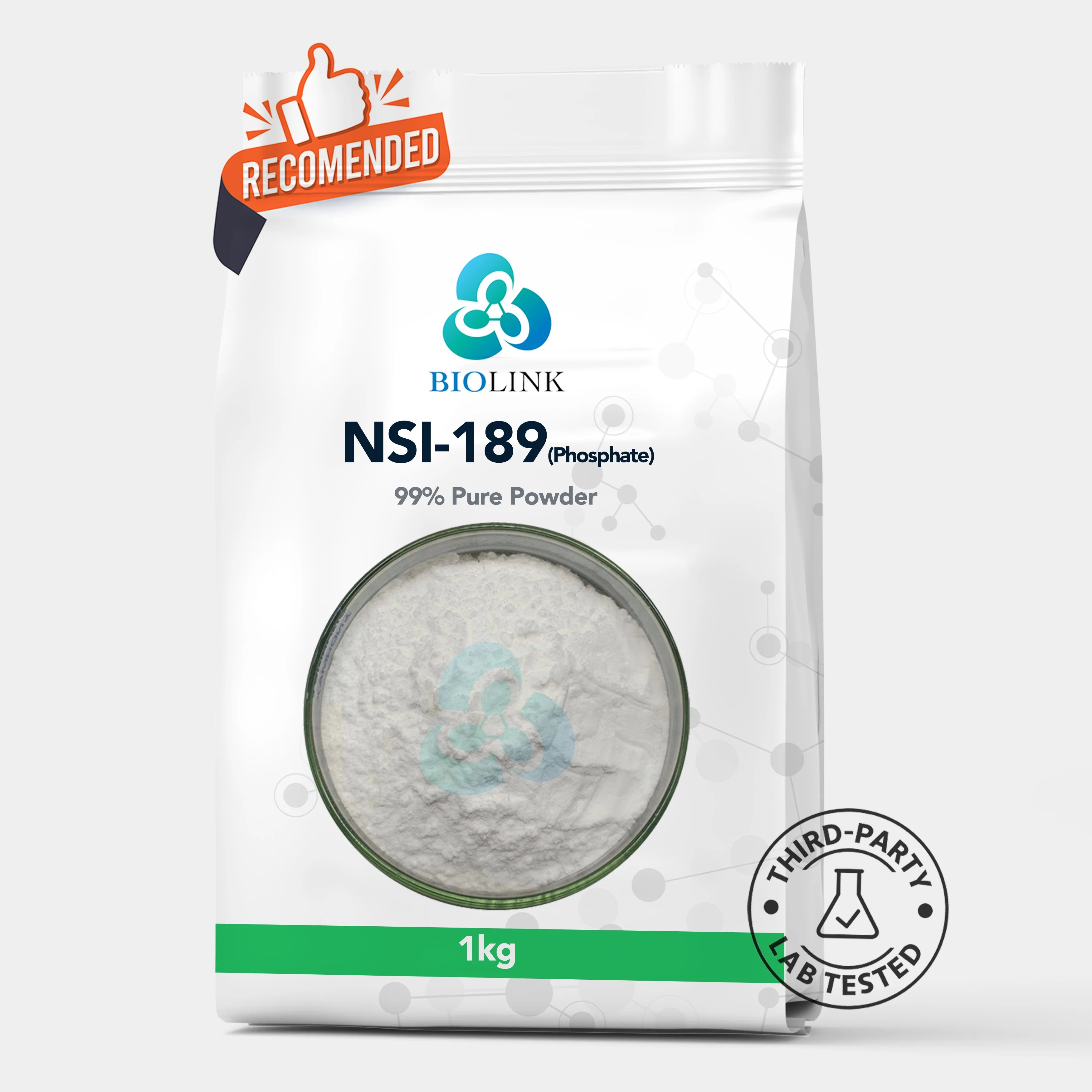 Pharmaceutical Grade Nootropics Nsi189 Phosphate Denmark Bulk Stock for Cognitive Impairment CAS: 1270138-41-4