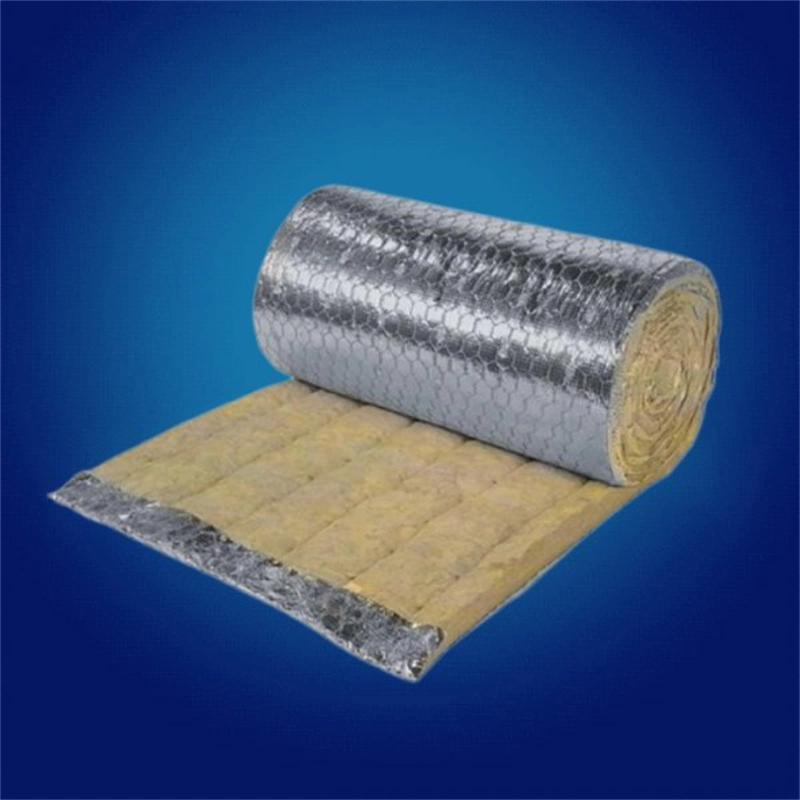 600&ordm; C Thermal Load Contraction Temperature Building Insulation Materials Rock Wool Blanket