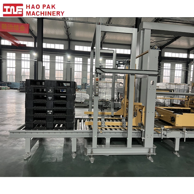 High Speed Palletizing Production Line Stacking Stacker Robot Palletizer Machine with Low Price