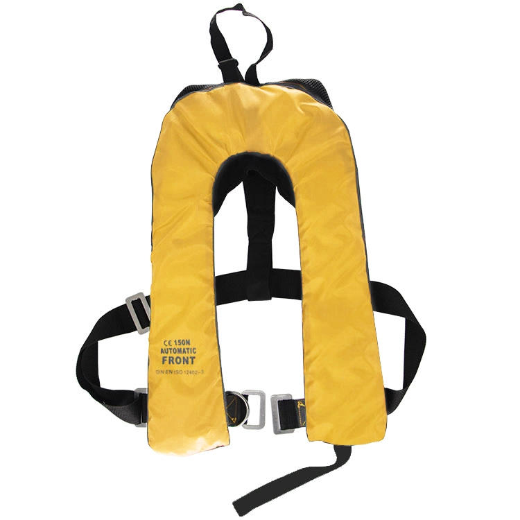 Hot Sale Oxford Nylon Jersey 150n Inflatable Manual Life Vest Jacket