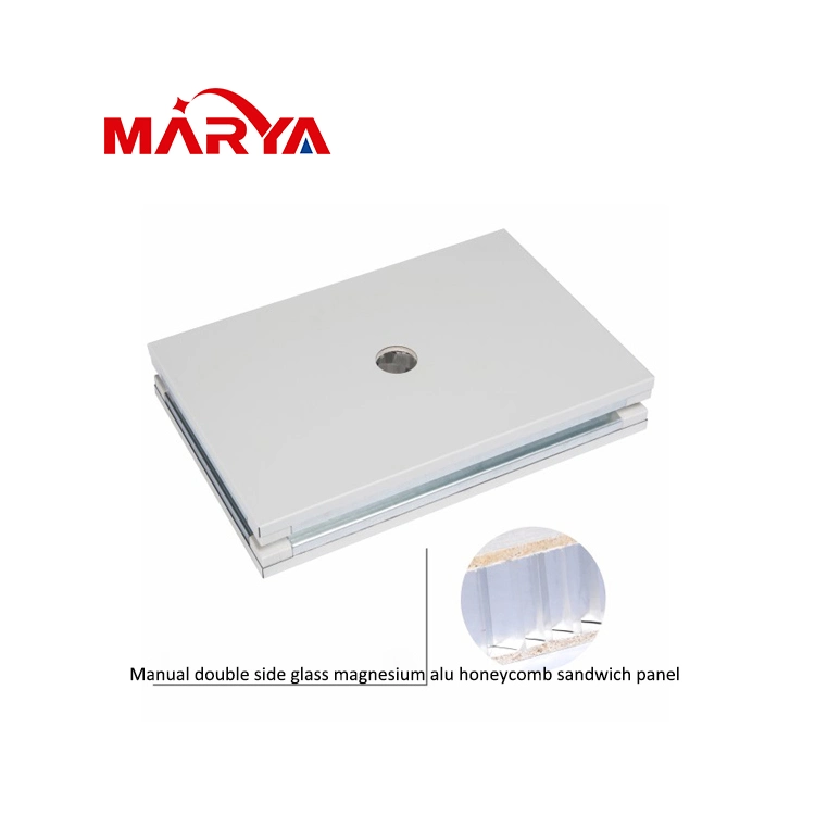 Marya High-Strenth sulfeto de magnésio do painel do tipo sanduíche com alta classe de incêndio para salas brancas para paredes e tectos com certificação BPF