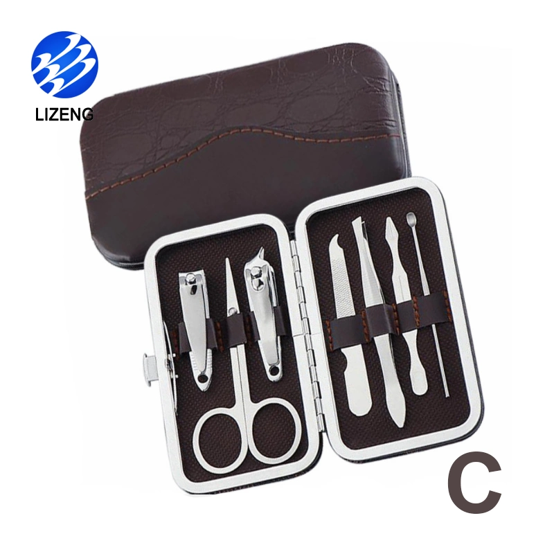Coupe-ongles Kit professionnel de soins de Pédicure Manucure outils fixés pour les hommes et femmes