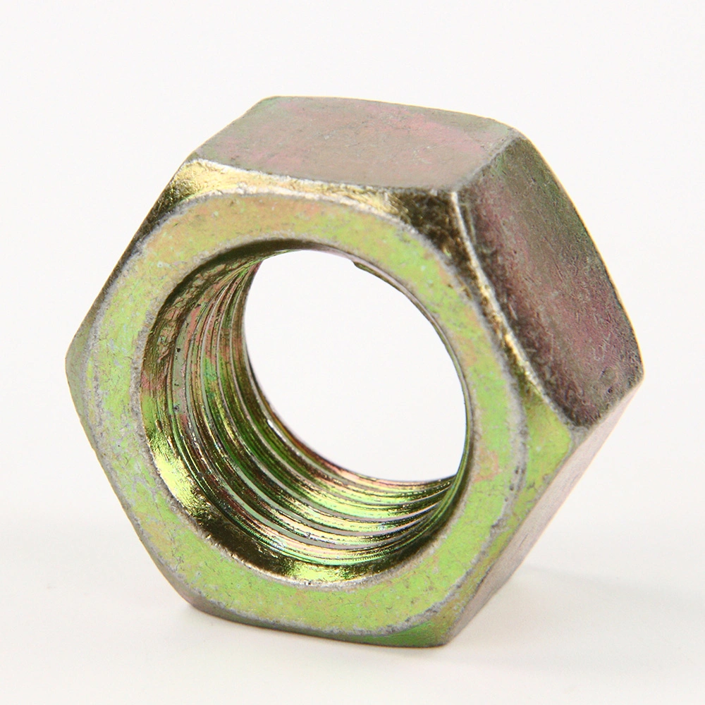 Premium Steel Hex Nuts - Grade 4.8 8.8 12.9 Zinc Plated Carbon Steel Polished Color Nut