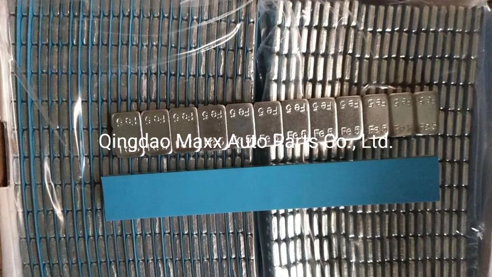 Qingdao Maxx Auto Parts Fe Stick sur le poids d'équilibrage des roues pour les pneus de voitures