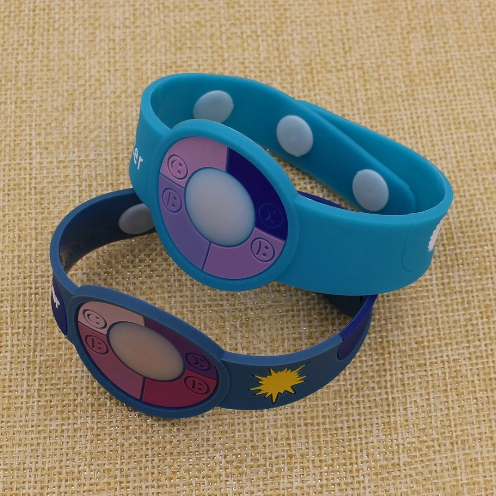 Rendimiento de alta calidad/alto costo Diseño personalizado niños Deportes Pulseras de silicona Promoción de caucho Muñequeras