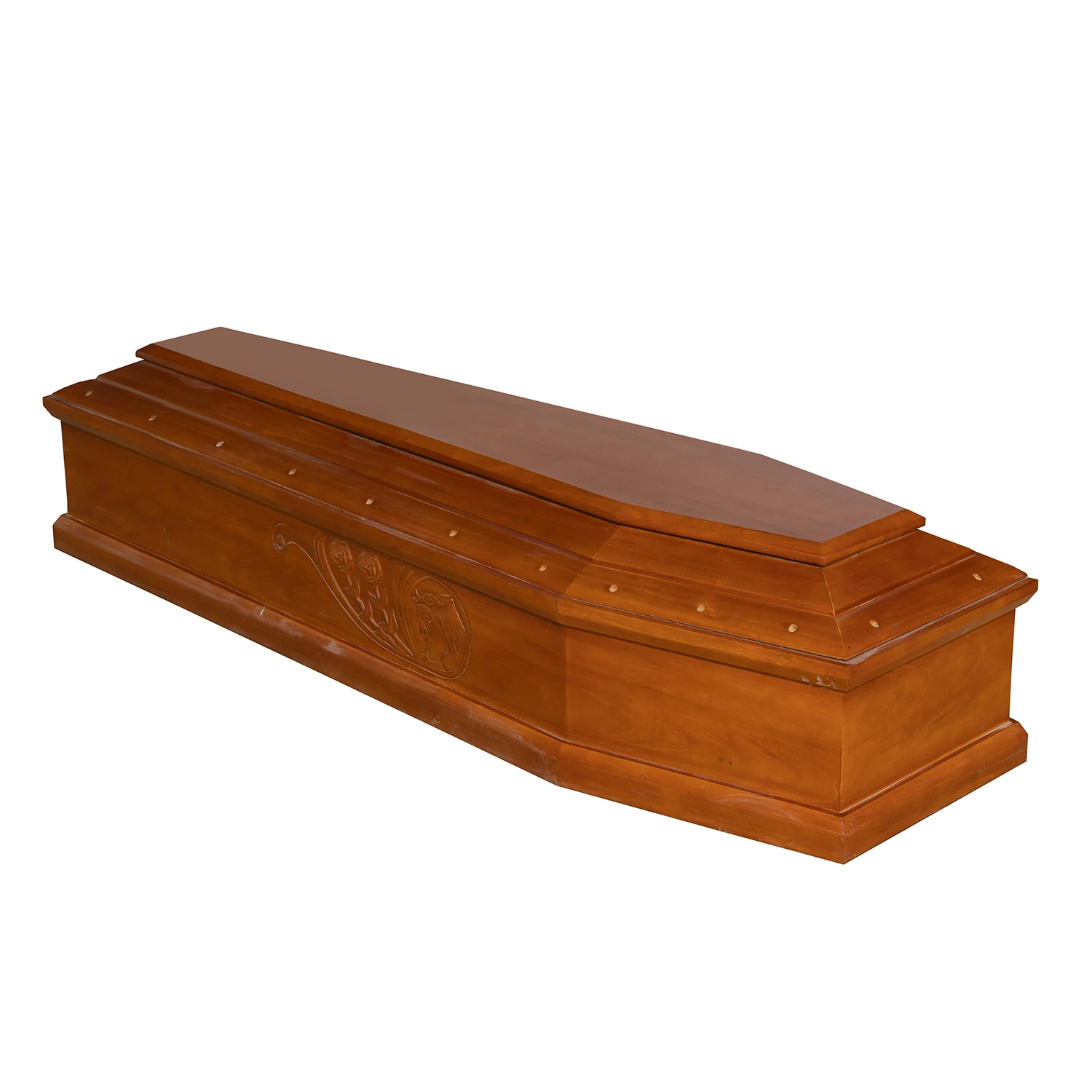 Solid Wood Europe Style Coffin and Casket