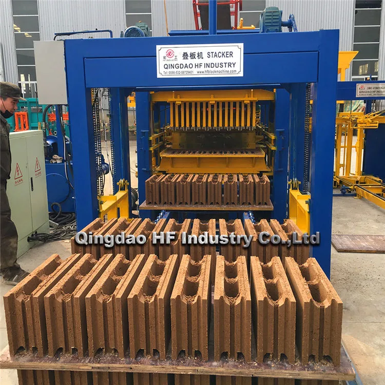 Qt5-15 High Density Hydraulic Vibration Automatic Block Making Machine Factory