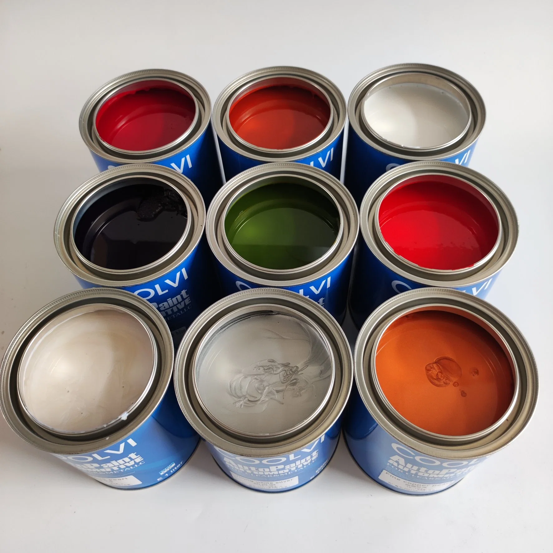 Hot Products Auto Paint Metallic Color Primer Coarse Bright Aluminum Auto Repair Coating