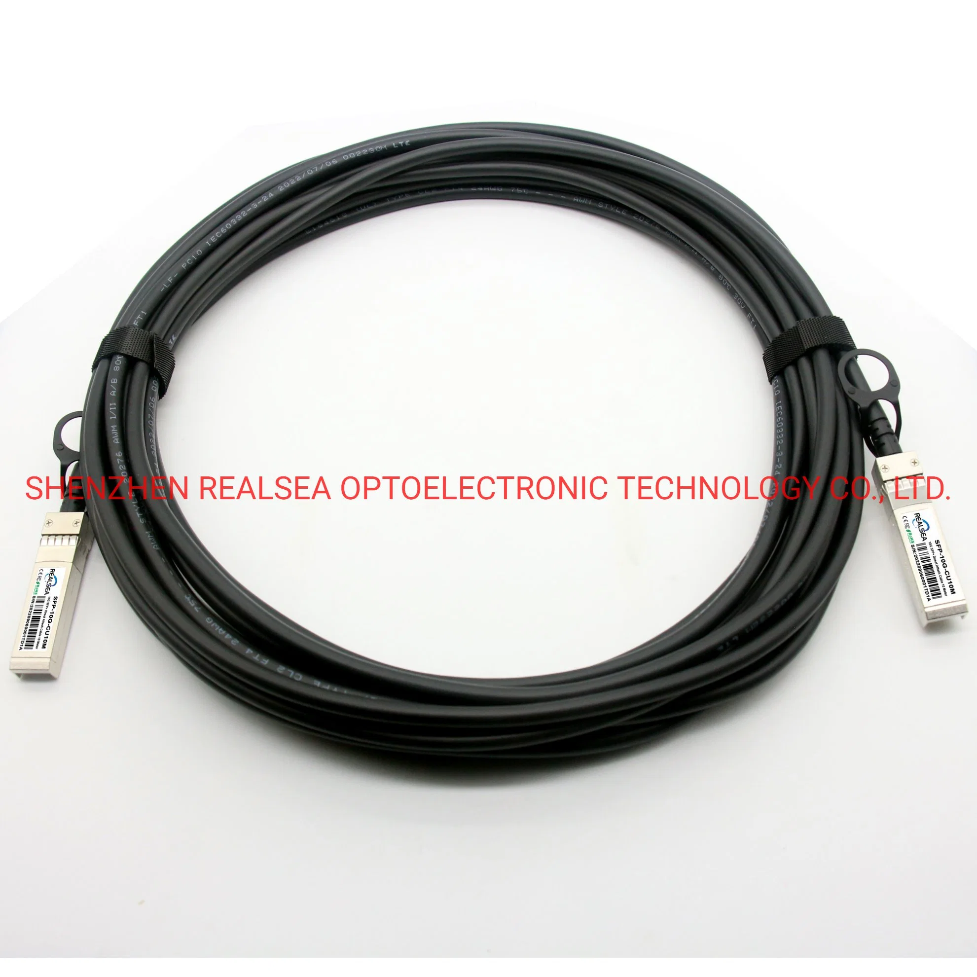 Compatible 10g Dac Cable SFP+ to SFP+ Direct Attach Copper Twinax Cable Dac