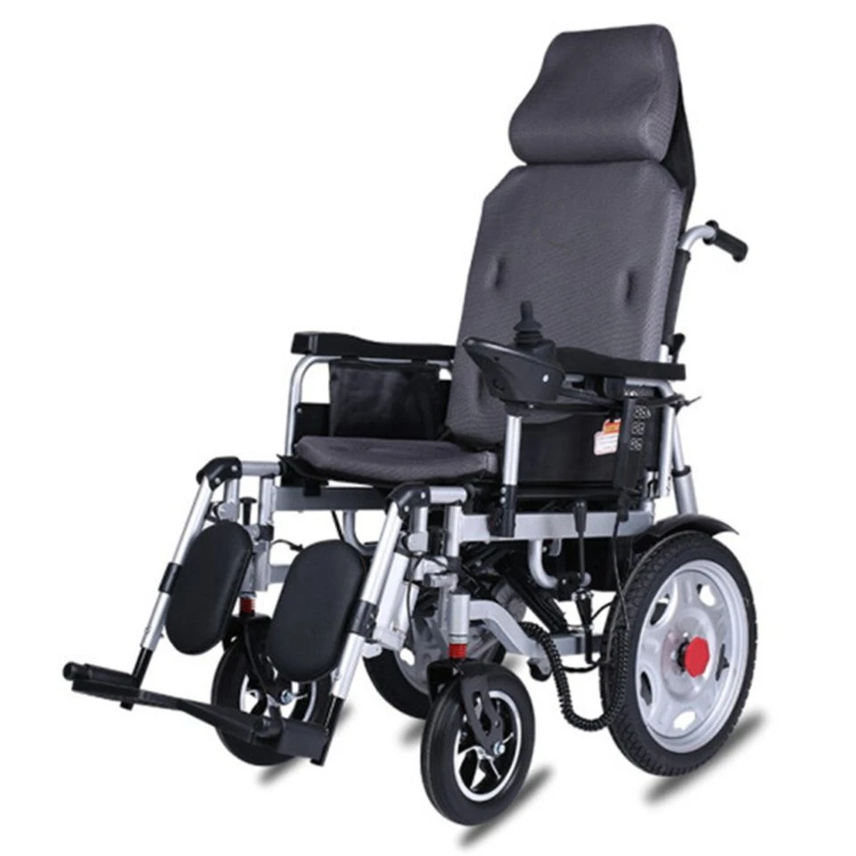 Hot-Selling Elderly Electric Wheelchair Foldable Lightweight Power Chair Electric Wheelchair