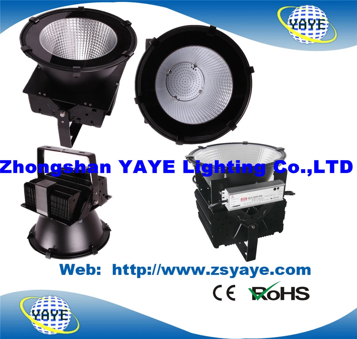 Yaye 18 Competitive Price Osram 150W LED High Bay Light / 150W LED Industrial Light with 3/5 Years Warranty