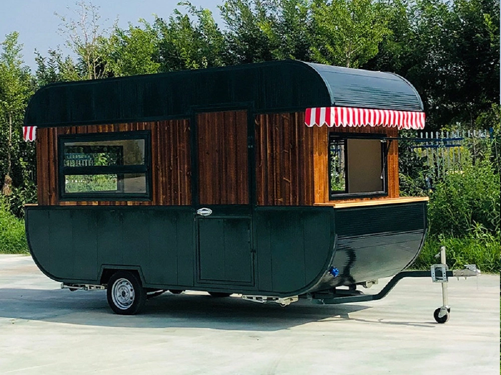 CE Certificate Personalized Large Vintage Food Van