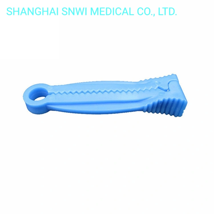 Medical Disposable Sterile Plastic Umbilical Cord Clamp Cutter with CE ISO