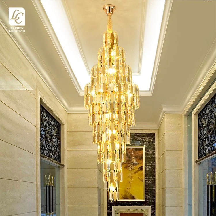 Modern Design Large Crystal Luxury Custom Chandelier Lamp