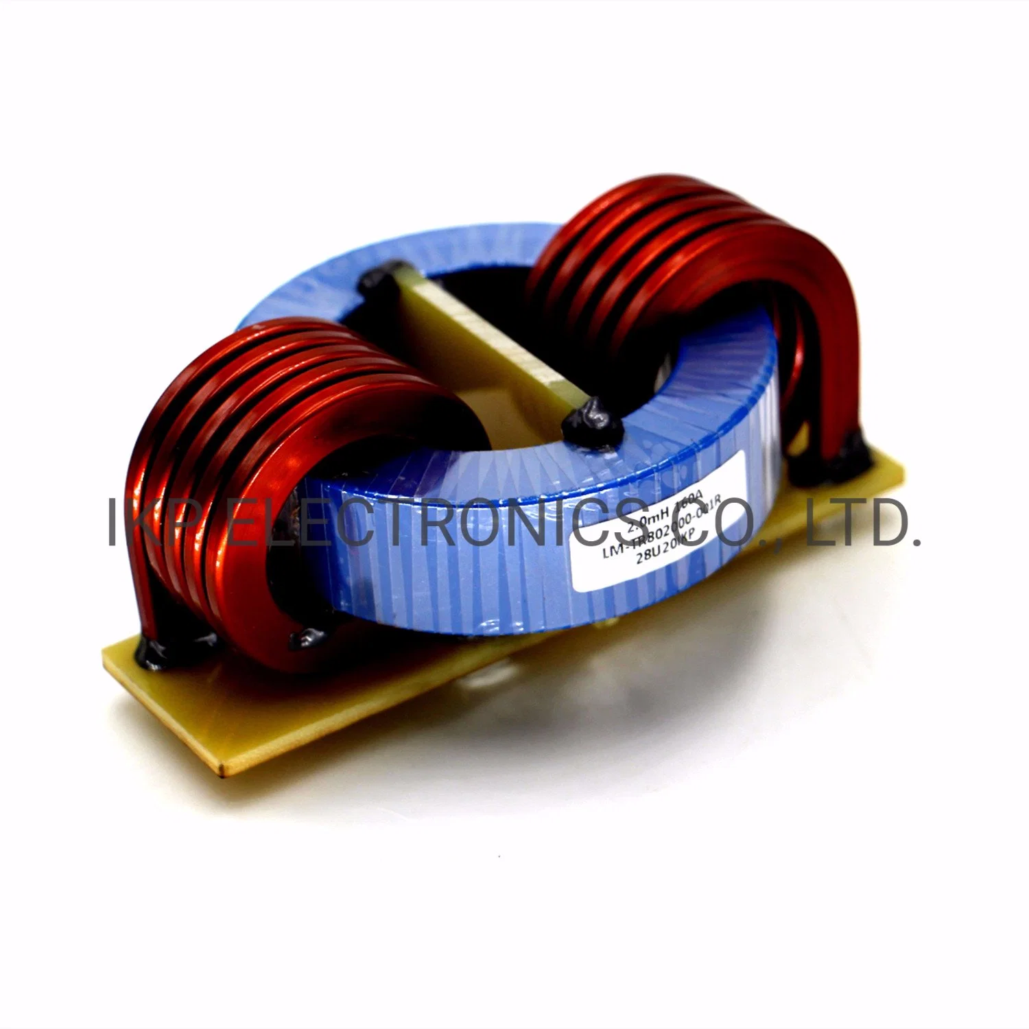 Customized 2 Phase Flat Wire Horizontal Winding High Current Choke Coils for Solar Energy